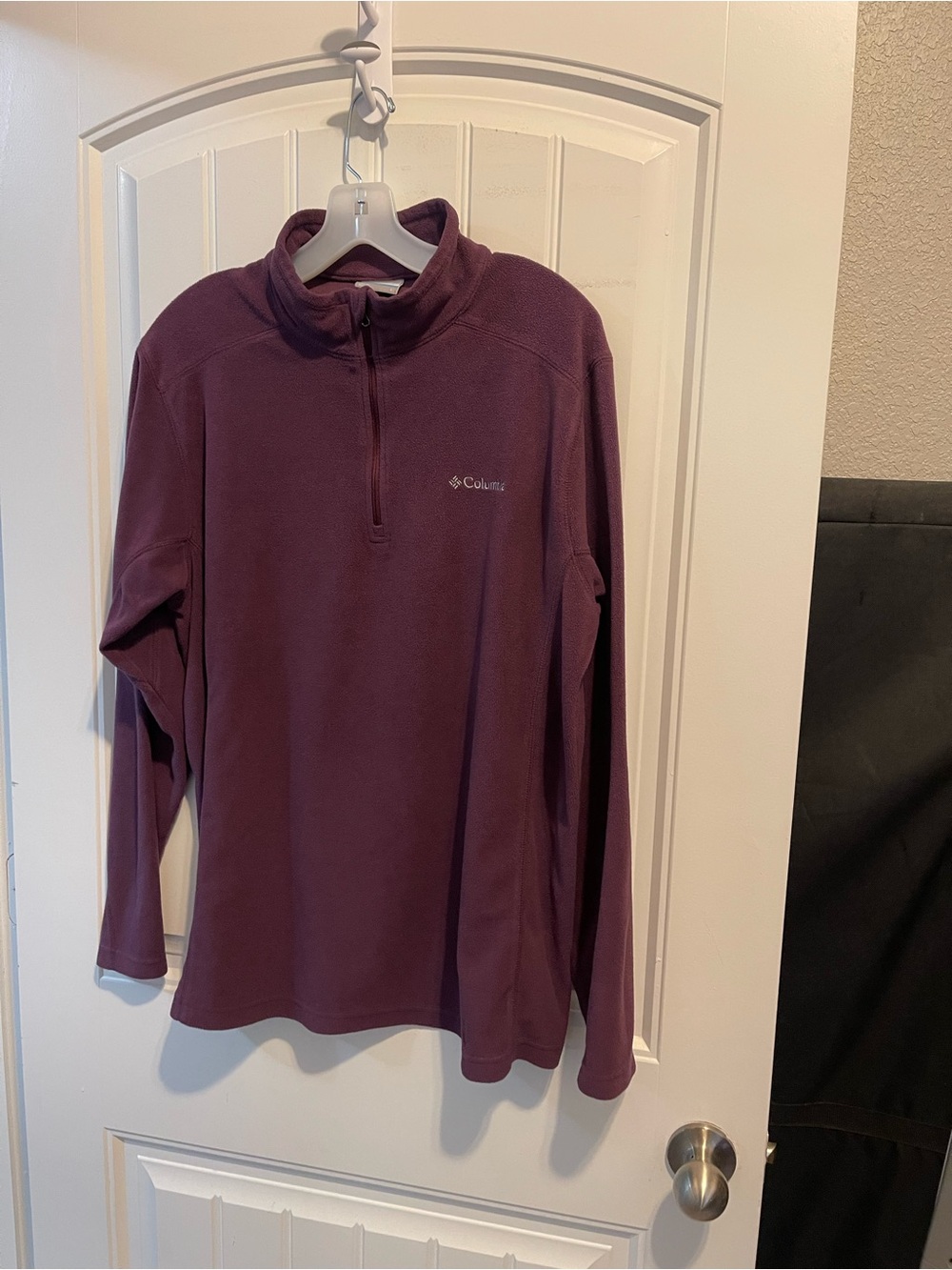 Columbia Women's Plum Half-Zip Fleece Pullover